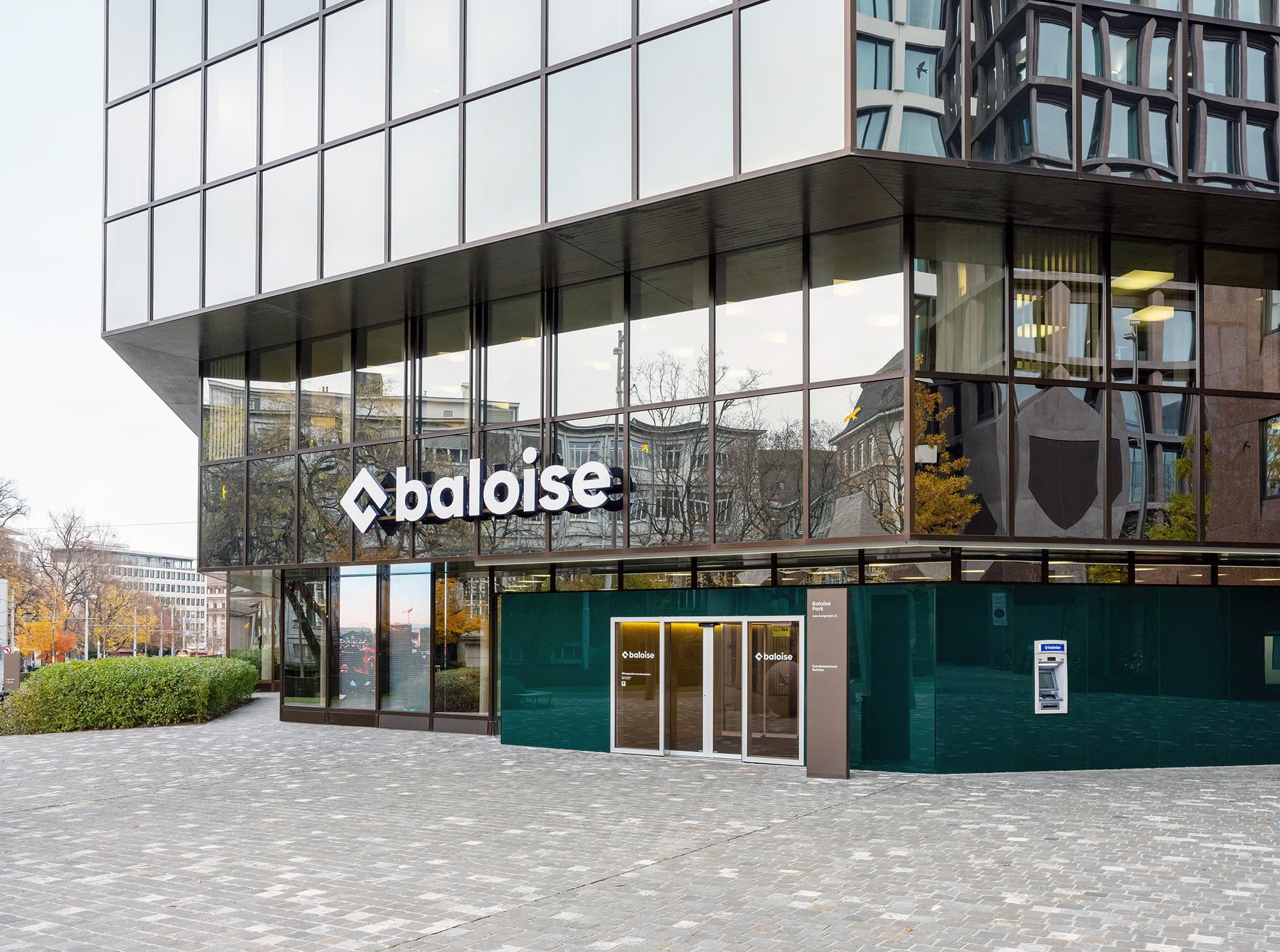 Abstract colorful ink clouds on dark background